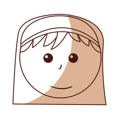 Shepherd manger character icon vector illustration design