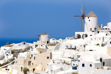 Fototapeta na wymiar view of Santorini island in Greece