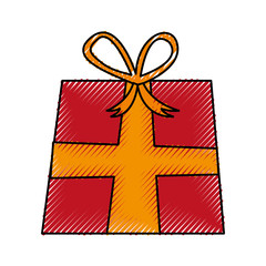 giftbox present isolated icon vector illustration design