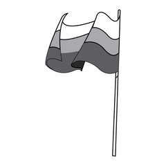 germany flag icon. oktoberfest flag germany symbol country banner. vector illustration