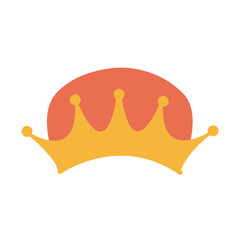 crown wise king ornate jewelry image vector illustration