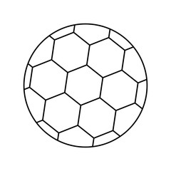 Fototapeta premium soccer ball with brazilian isolated on white. vector illustration