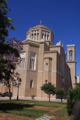 Fototapeta na wymiar Athènes - La cathédrale métropoltainr