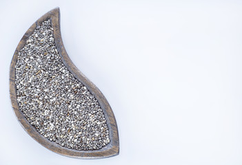 Fototapeta premium Chia seeds - Salvia hispanica