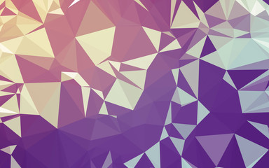 Fototapeta premium Abstract low poly background, geometry triangle