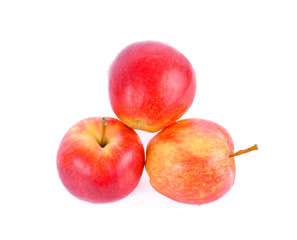 Apple on a white background