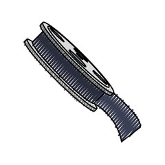 short filmstrips, cinematography production studio, vector illustration