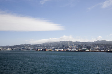 Obraz premium Ferry View Wellington New Zealand