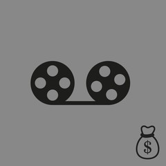 video icon stock vector illustration flat design