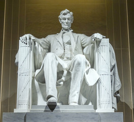 Abraham Lincoln Statue in Washington DC - The Lincoln Memorial