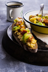 Sandwich with vegetables