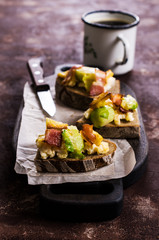 Sandwich with vegetables