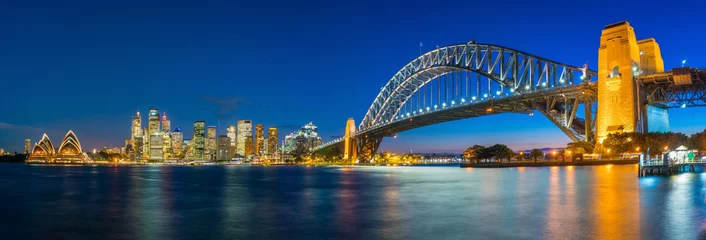 Foto auf Acrylglas Antireflex Skyline der Innenstadt von Sydney © f11photo