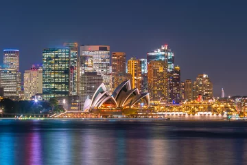Fototapete Sydney Skyline der Innenstadt von Sydney