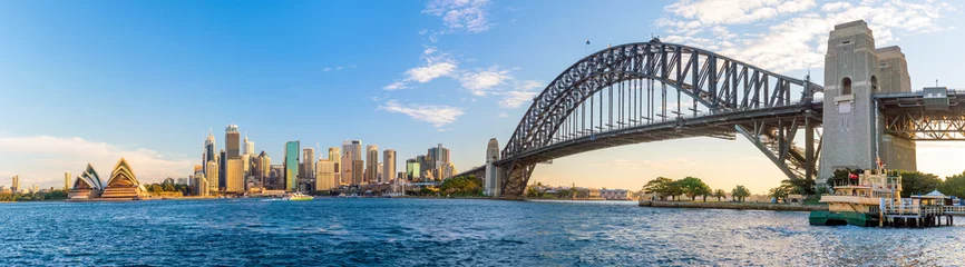 Foto op Canvas Skyline van het centrum van Sydney © f11photo