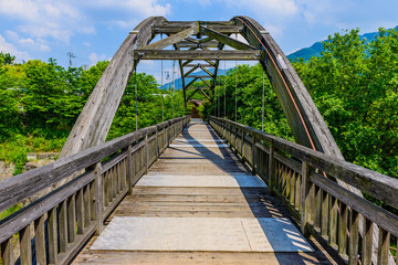 Fototapeta na wymiar 橋と風景