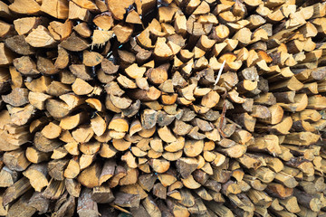 Stack of firewood