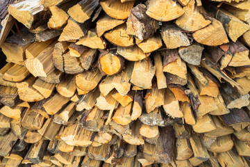 Stack of firewood