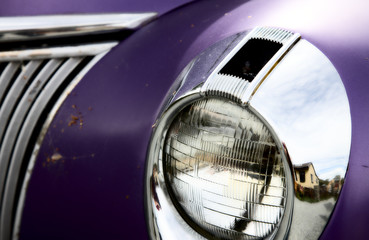 Antique Car Headlight