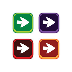 color app icon button game asset theme vector