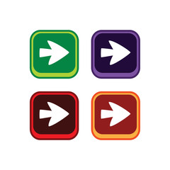 color app icon button game asset theme vector