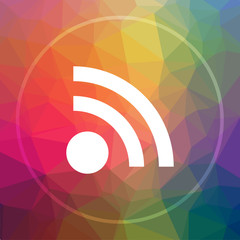 Rss sign icon