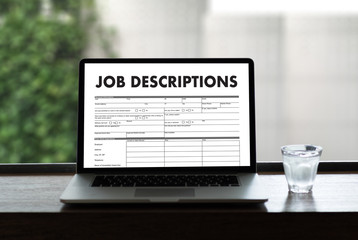 JOB DESCRIPTIONS Human resources, employment, team management