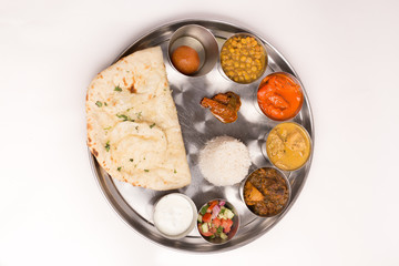Thali Set With Naan