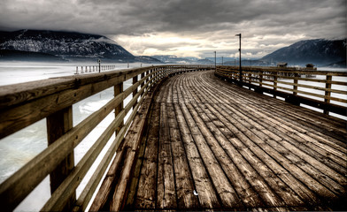 Naklejka premium Salmon Arm British Columbia