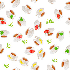 illustration of tea cup