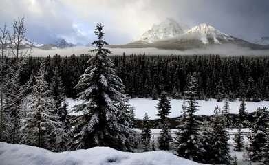 Obraz premium Morants Curve Alberta