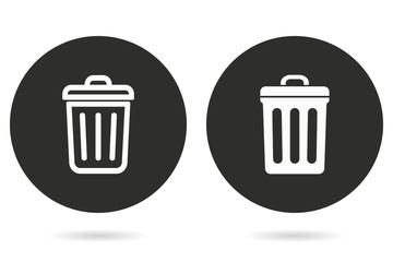 Bin - vector icon.