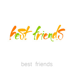 best_friends_lettering