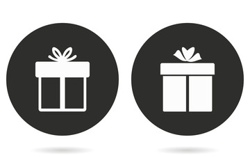 Gift Box - vector icon.