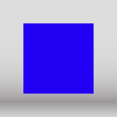square icon vector illustration. Flat design style