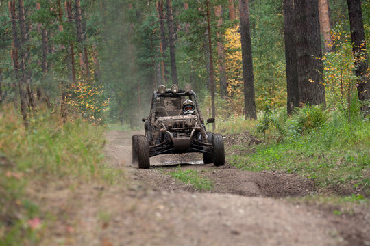 Buggy Car In Dirt