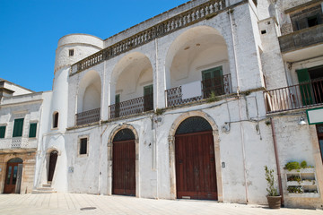 Obraz premium Amati palace. Cisternino. Puglia. Italy. 