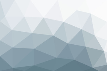 Light-colored vector background in low poly style