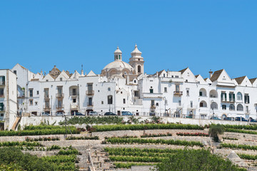 Panoramic view of Locorotondo. Puglia. Italy. 