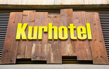 Schild 222 - Kurhotel