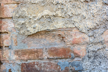 Old brick wall background
