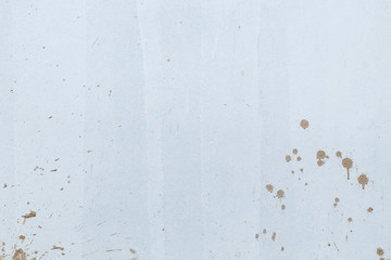 white wall cement dirty with muddy splashing