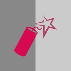 dynamite icon stock vector illustration flat design
