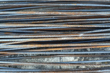 rebar steel reinforcing rod bar in construction industry