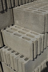 Obraz na płótnie Canvas concrete block