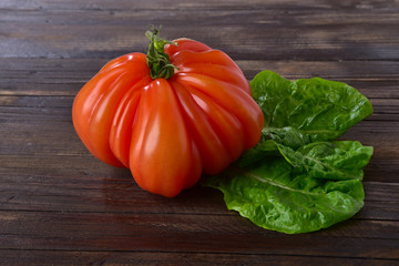 Cuore di bue sul tavolo