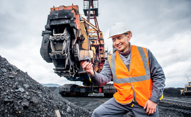 coal mining worker