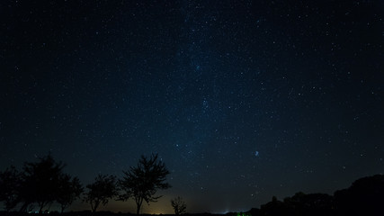 Milchstraße über Sachsen