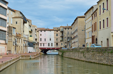 Canal de la Robine in Narbonne