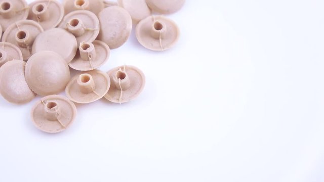 Plastic plugs for furniture